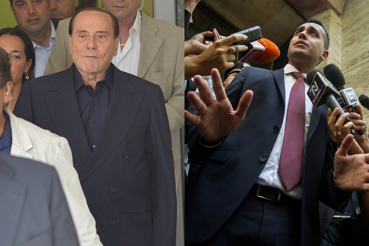 &nbsp;Berlusconi Di Maio