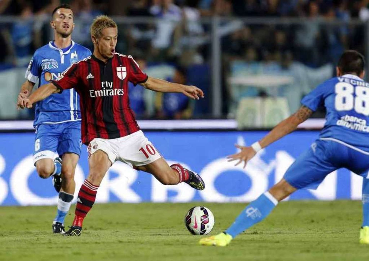 Calcio: mezzo passo falso del Milan, 2-2 in rimonta a Empoli
