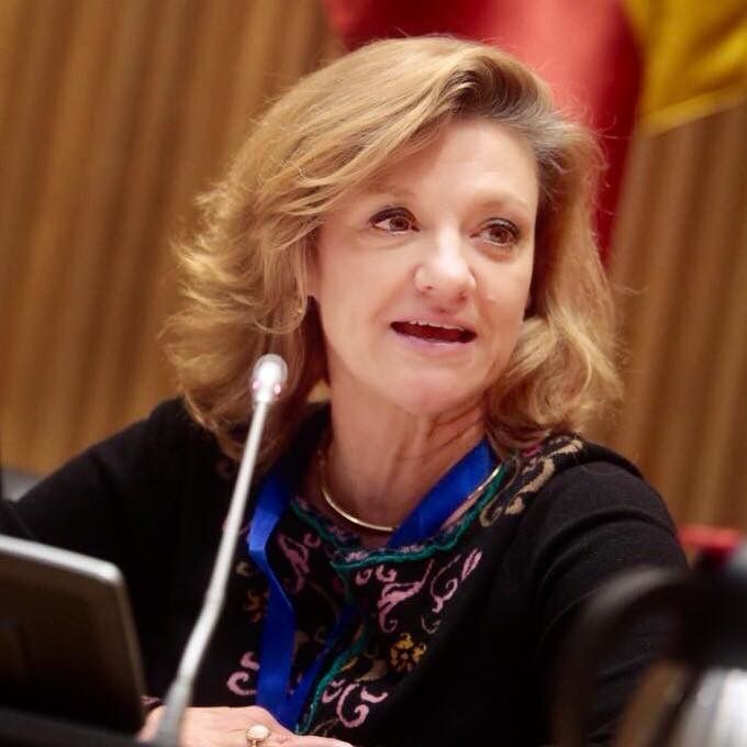 &nbsp;Monica&nbsp;Frassoni,&nbsp;copresidente&nbsp;dei Verdi Europei