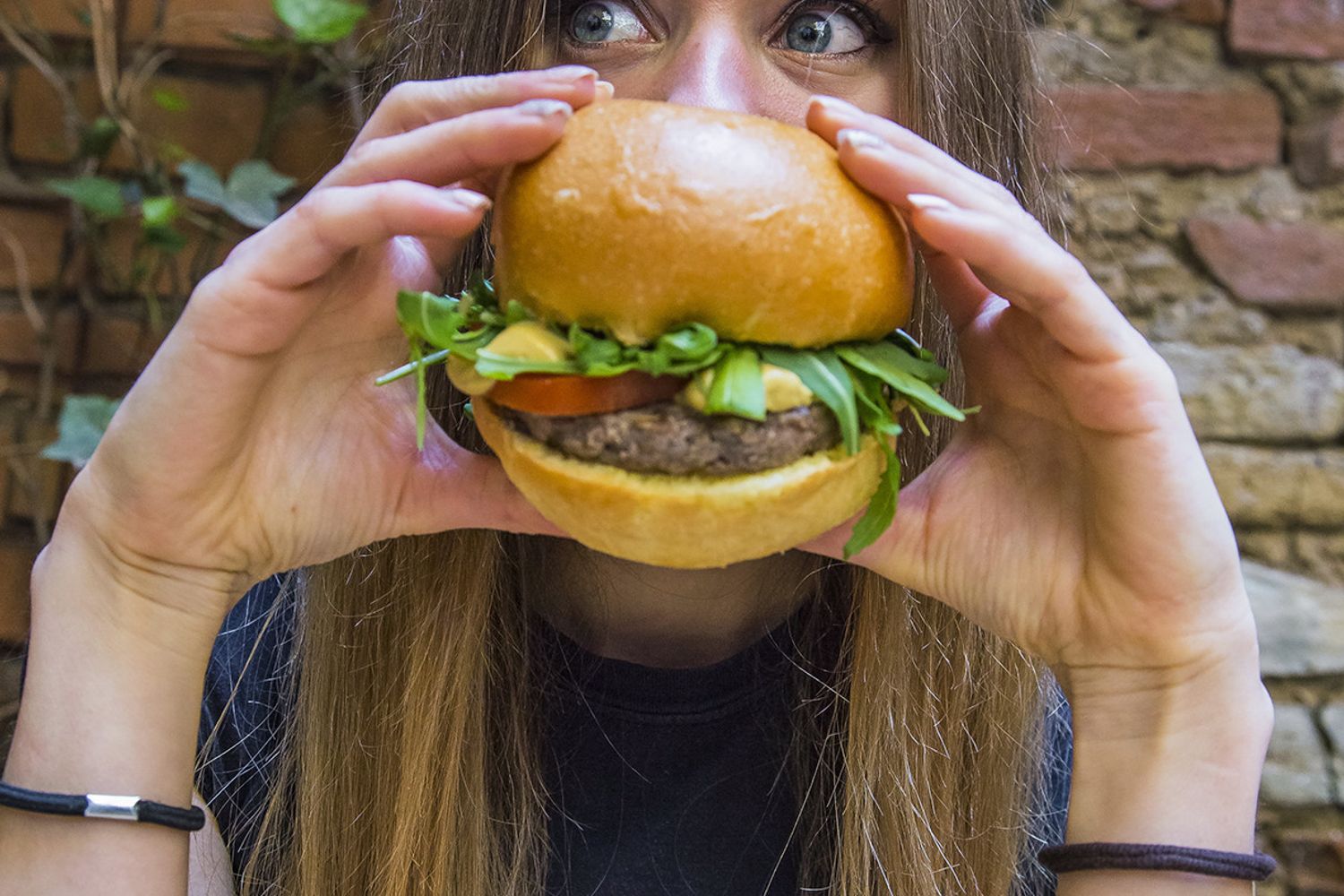 &nbsp;Un hamburger&nbsp;