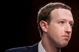 &nbsp;Mark Zuckerberg, amministratore delegato di Facebook
