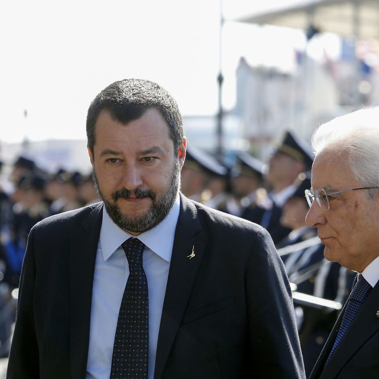 Salvini e Mattarella