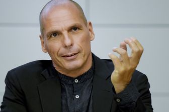 L'ex ministro delle Finanze greco e fondatore del movimento Democrazia in Europa, Yanis Varoufakis