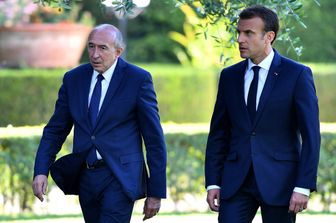 &nbsp;Collomb e Macron