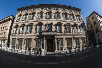 &nbsp;Senato, ingresso di Palazzo Madama