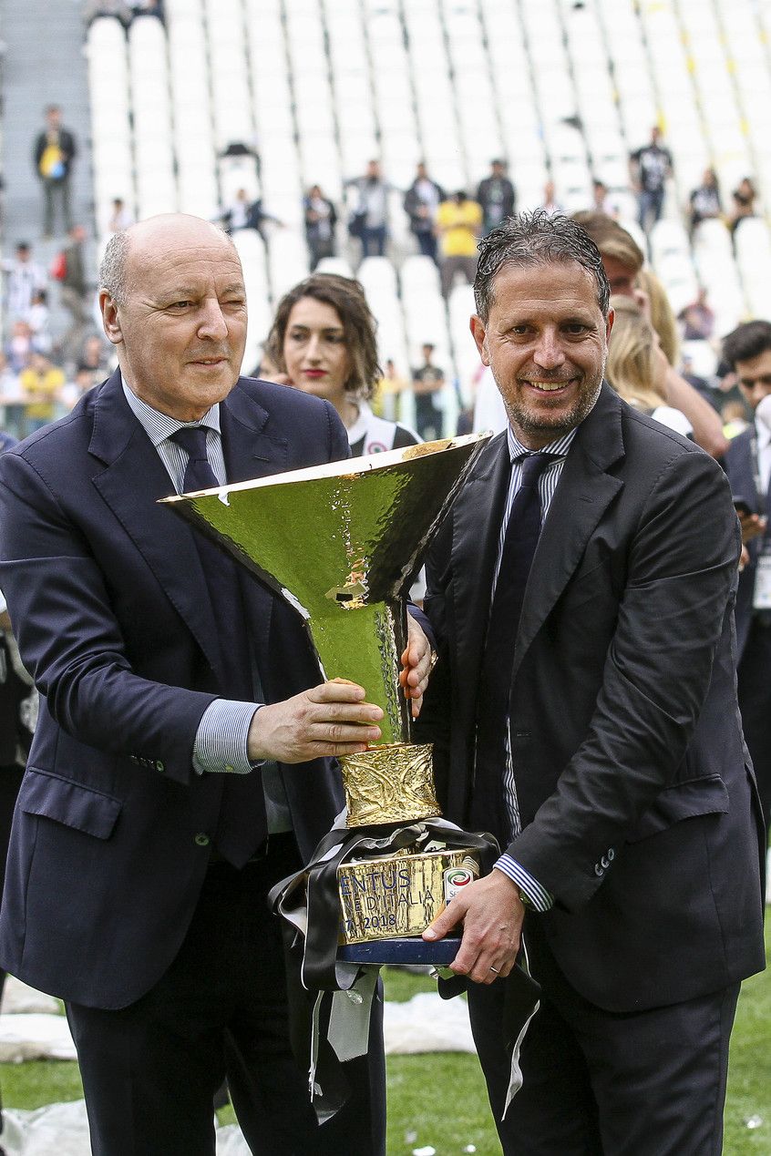 &nbsp;Giuseppe Marotta e Fabio Paratici (AFP)&nbsp;