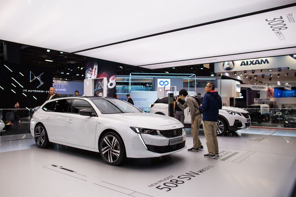 &nbsp;Peugeot 508 SW Hybrid (AFP)&nbsp;