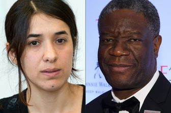 Nadia&nbsp;Murad e&nbsp;Denis&nbsp;Mukwege