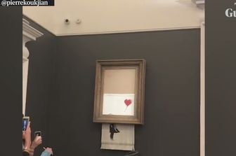 &nbsp; 'La Bambina con il palloncino', Bansky