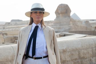&nbsp; Melania Trump in Egitto