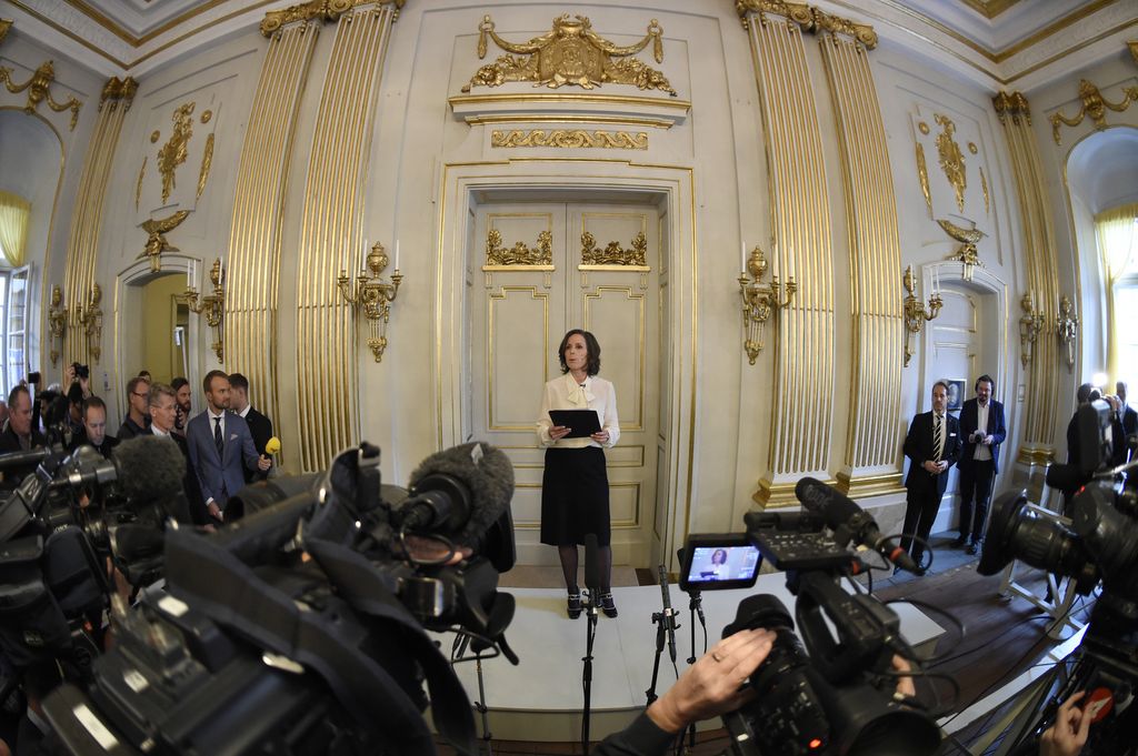 Sara Danius, segretario permanente dell'Accademia svedese