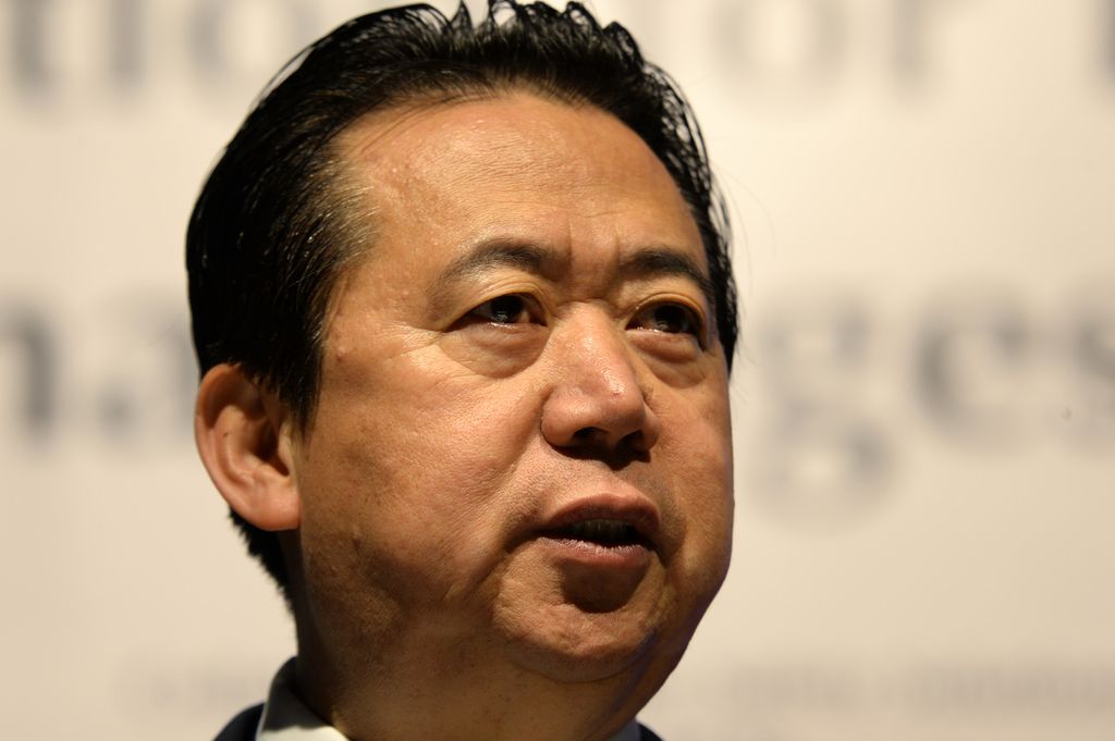 &nbsp;Meng Hongwei (AFP)