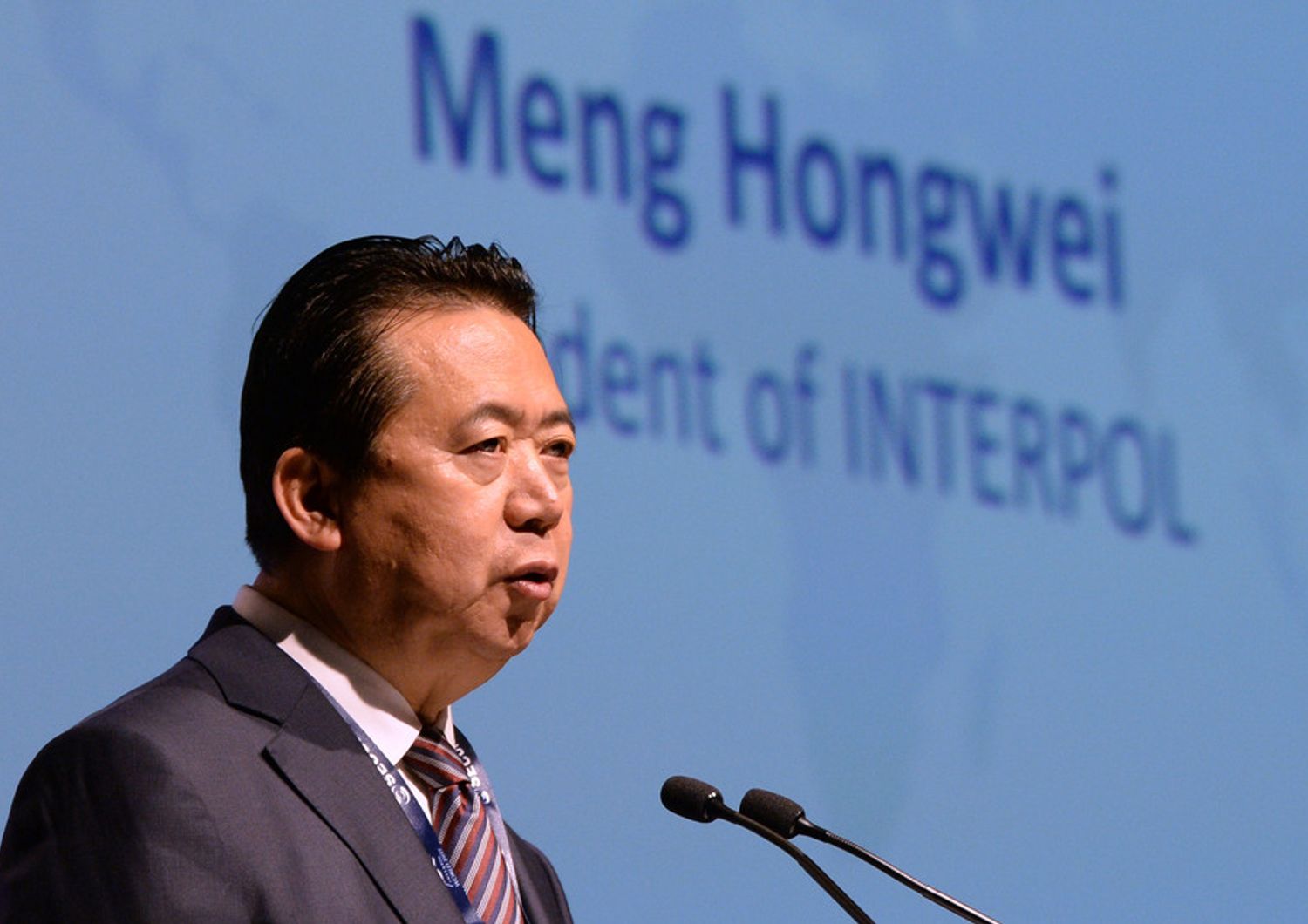 &nbsp;Meng Hongwei (AFP)