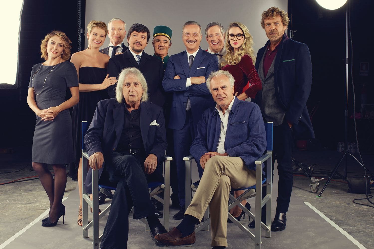 &nbsp;Il cast di 'Natale a 5 Stelle'