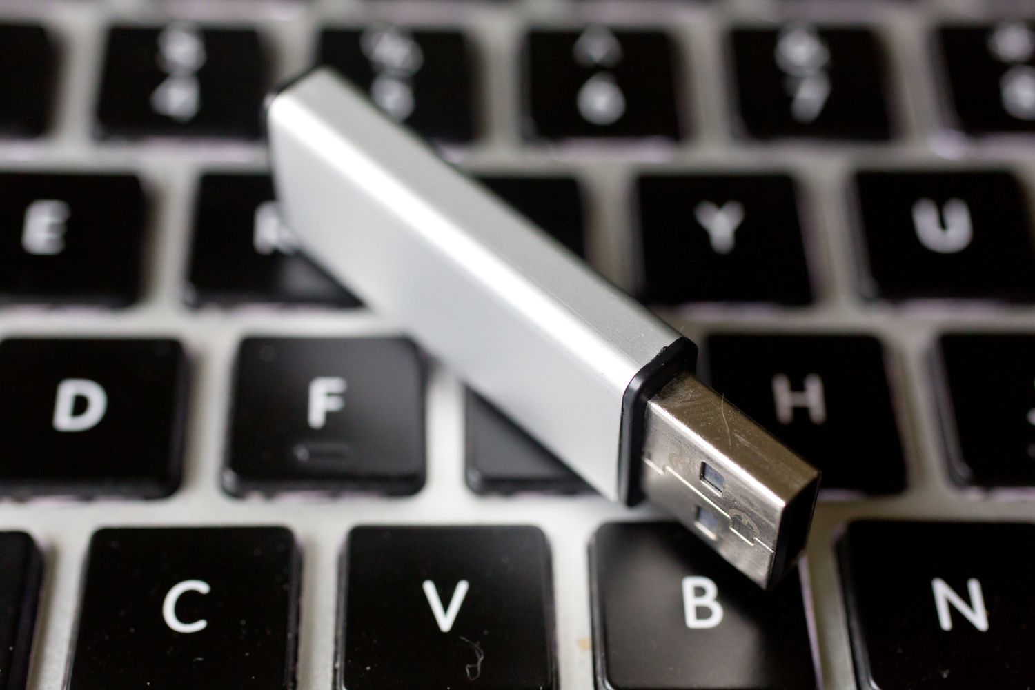 &nbsp;Una chiavetta usb