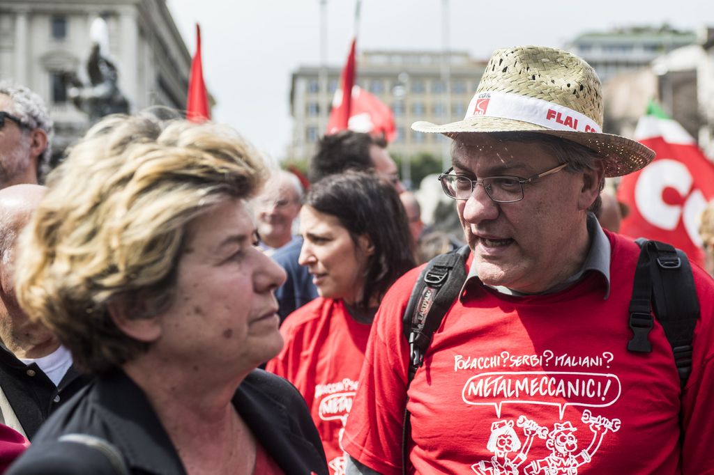&nbsp;Susanna Camusso e Maurizio Landini