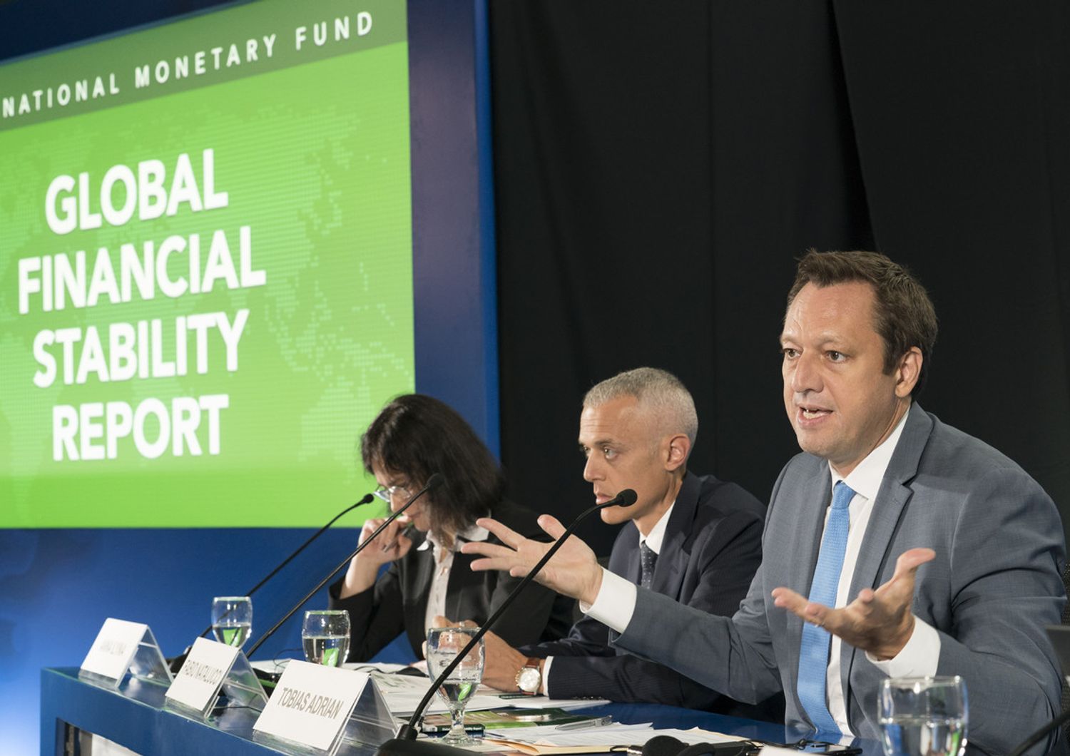 &nbsp;La presentazione del Global Financial Stability Report del Fondo monetario internazionale