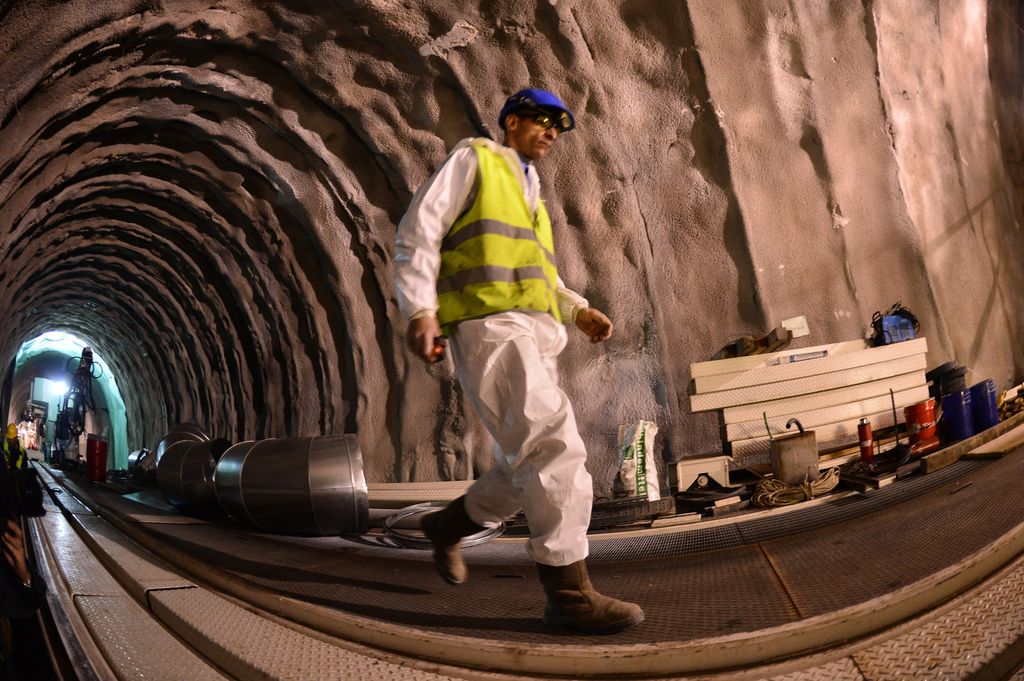 &nbsp; Tav Torino-Lione, i lavori nel tunnel