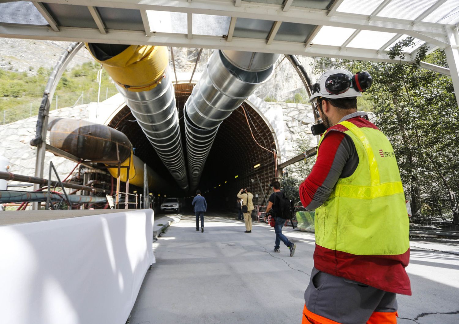 &nbsp;I lavori sul cantiere della Tav