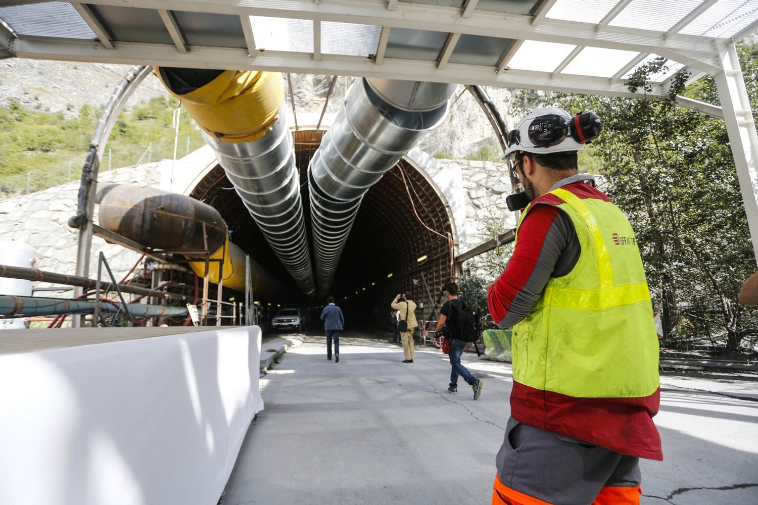 &nbsp;I lavori sul cantiere della Tav