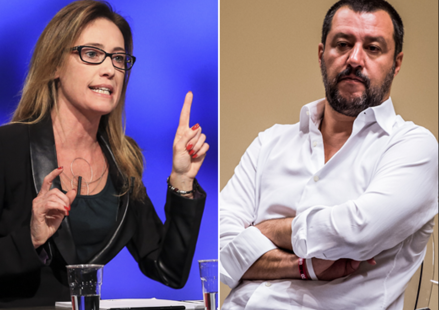 Ilaria Cucchi Matteo Salvini