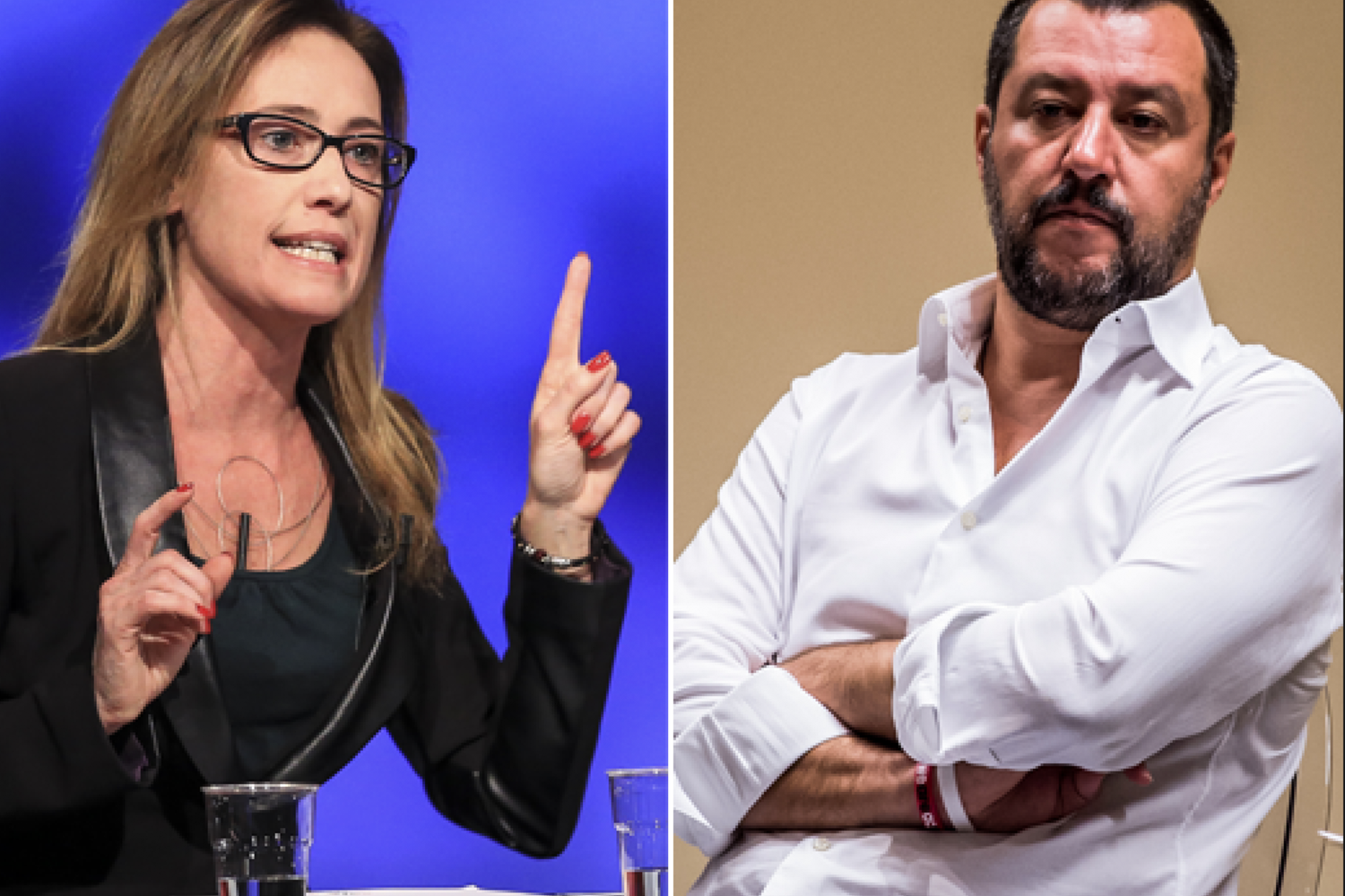 Ilaria Cucchi Matteo Salvini