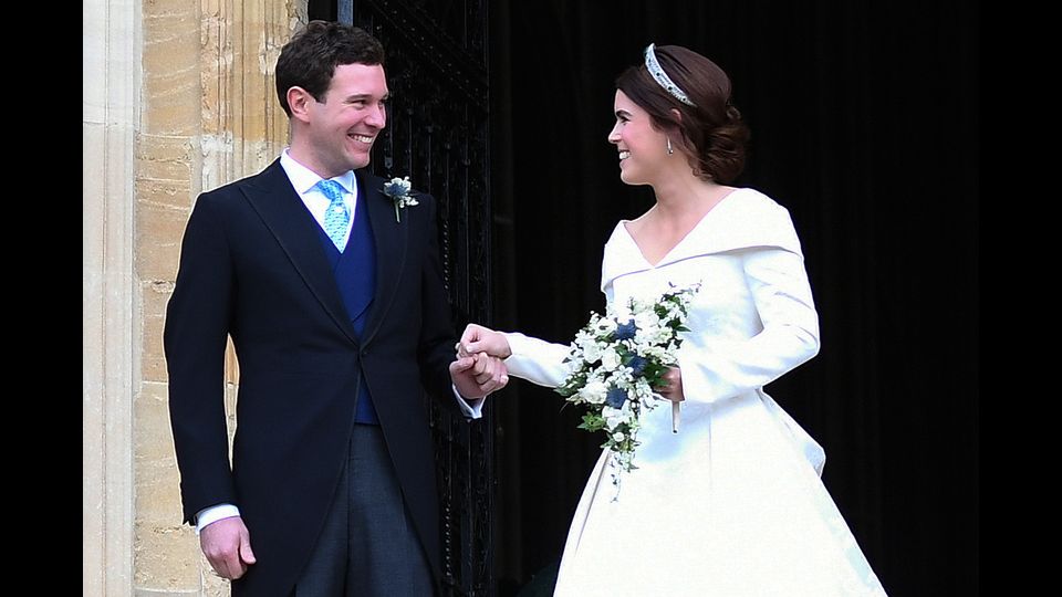 Parata di vip alle nozze di Eugenie di York. Ci sono tutti da Robbie Williams ai Beckham