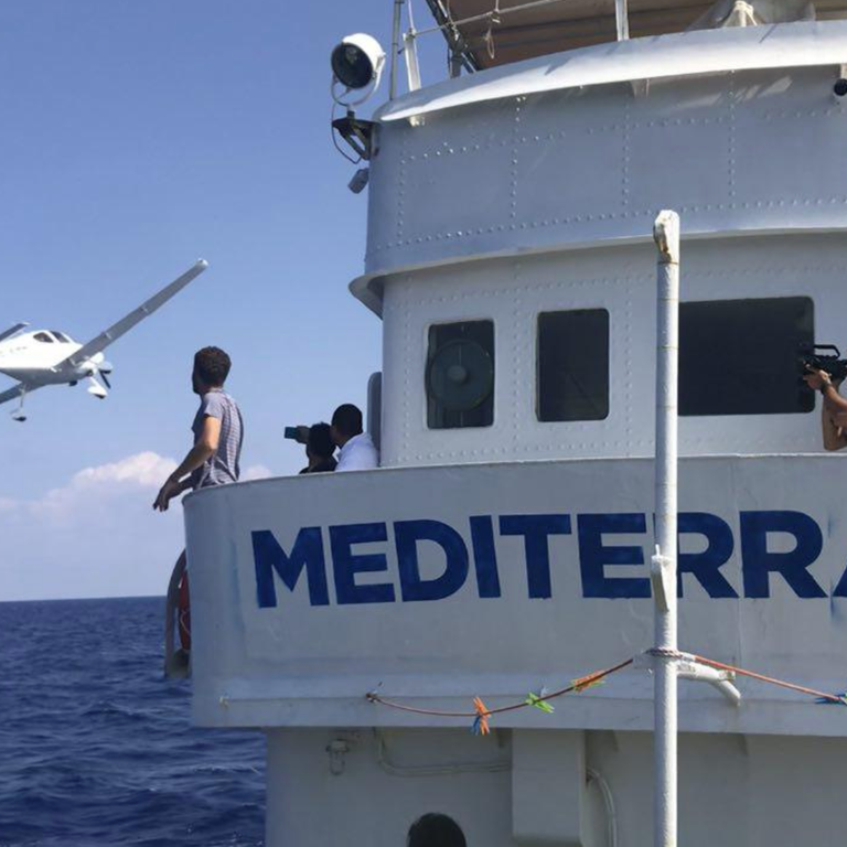 &nbsp;La nave Mare Jonio della Ong Mediterranea