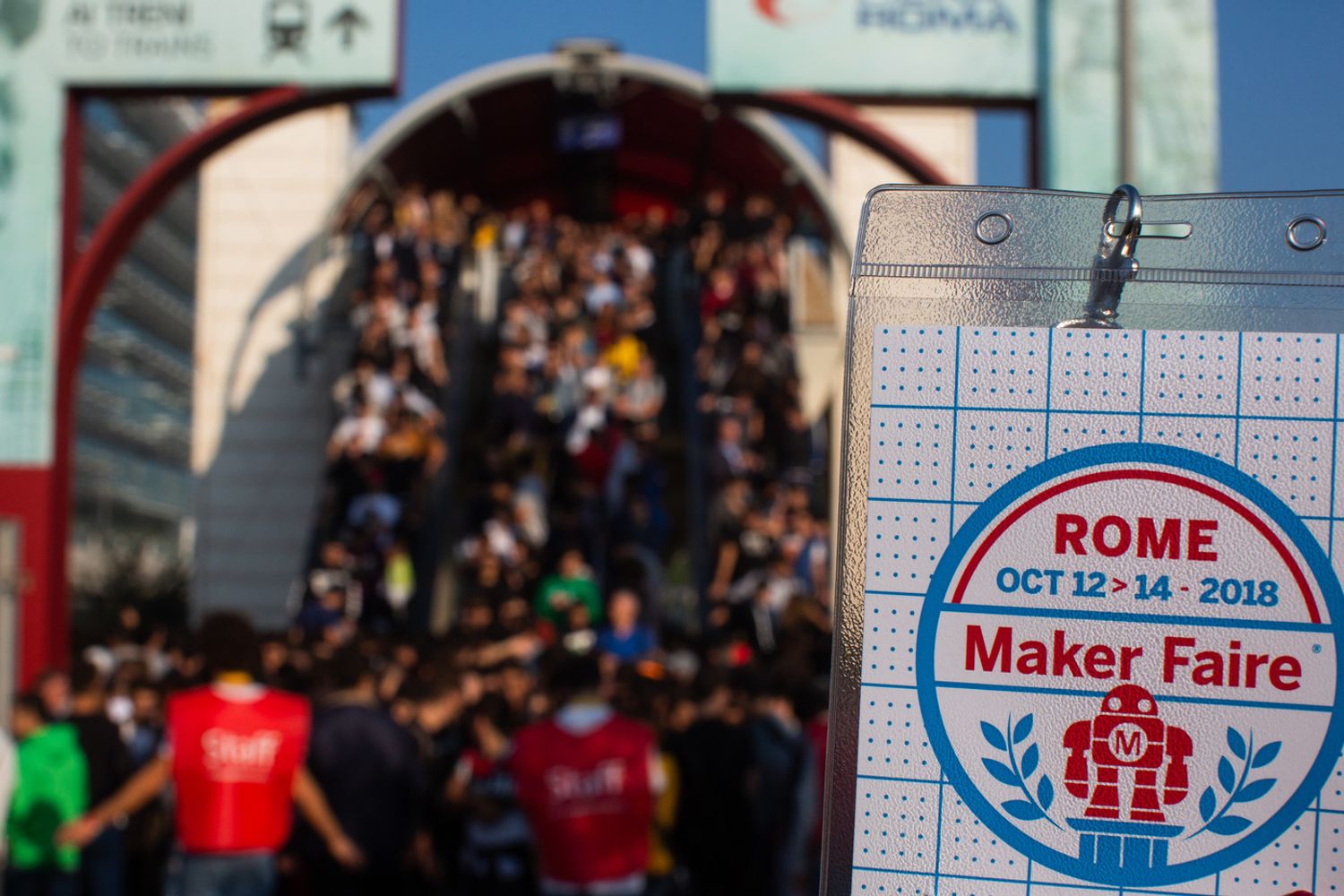 &nbsp;L'apertura della Maker Faire Rome 2018