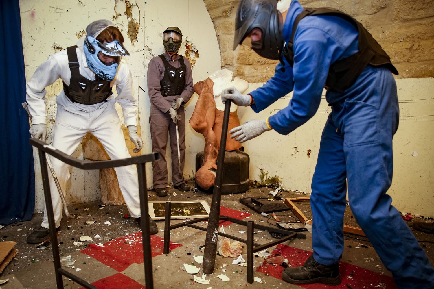 &nbsp;Rage room (AFP)