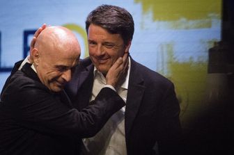 &nbsp;Marco Minnniti e Matteo Renzi