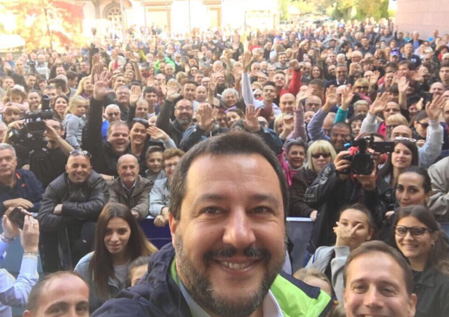 &nbsp;Matteo Salvini in Trentino