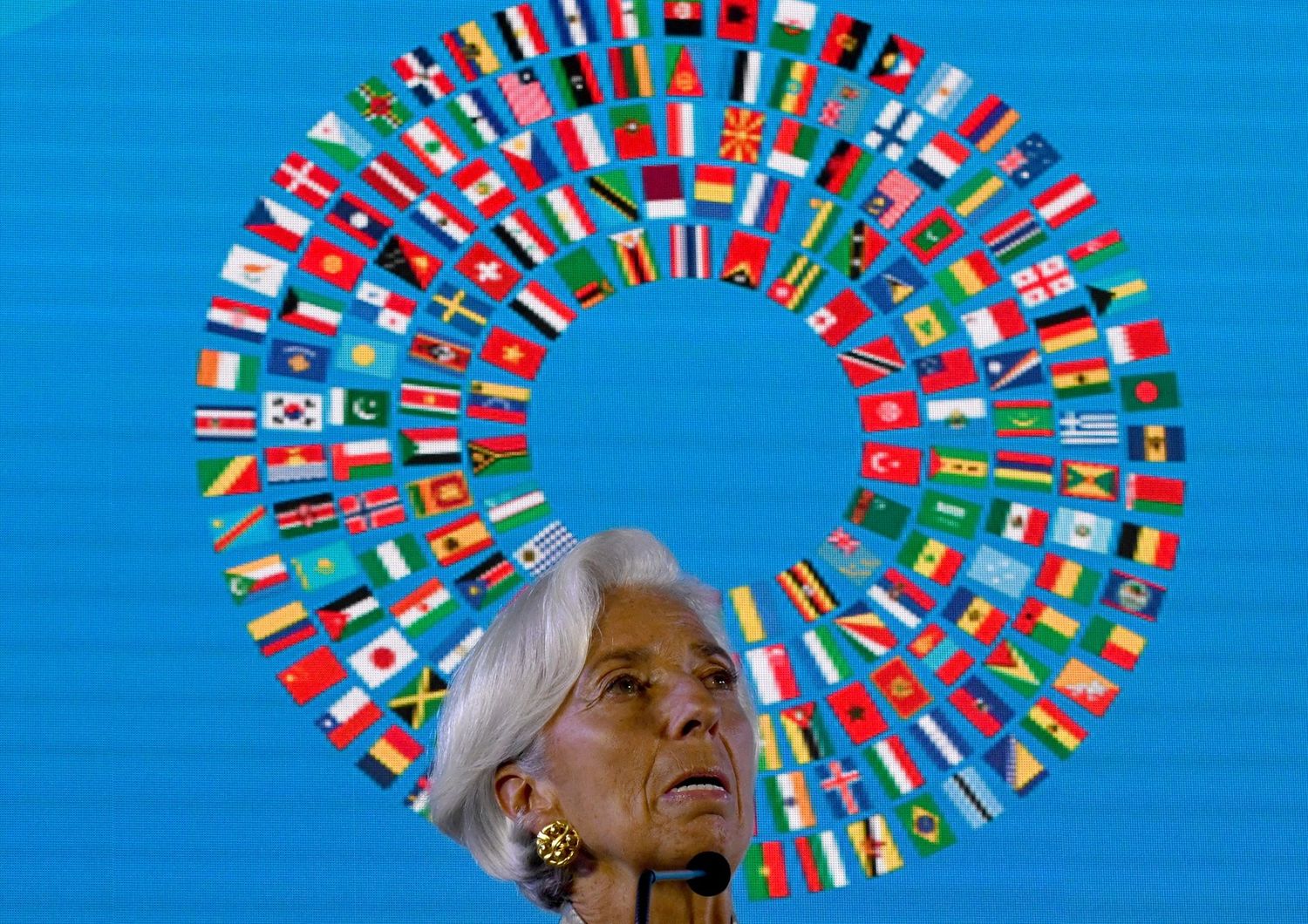 Christine Lagard, Presidente del FMI