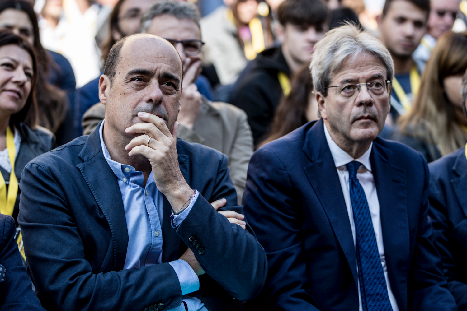 &nbsp;Nicola Zingaretti e Paolo Gentiloni