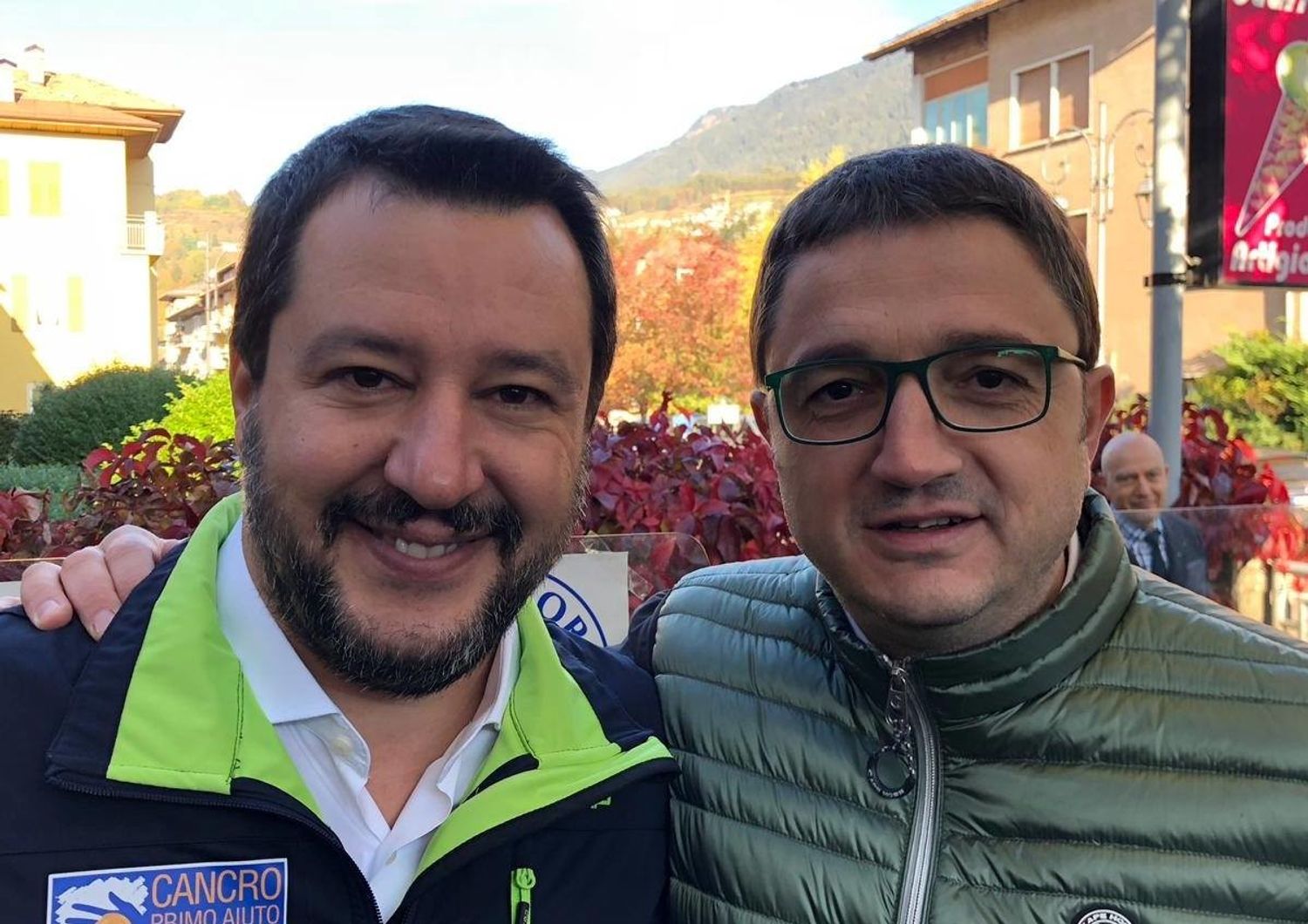 &nbsp;Salvini e Fugatti