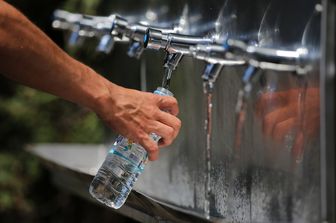 &nbsp;Acqua potabile dal rubinetto