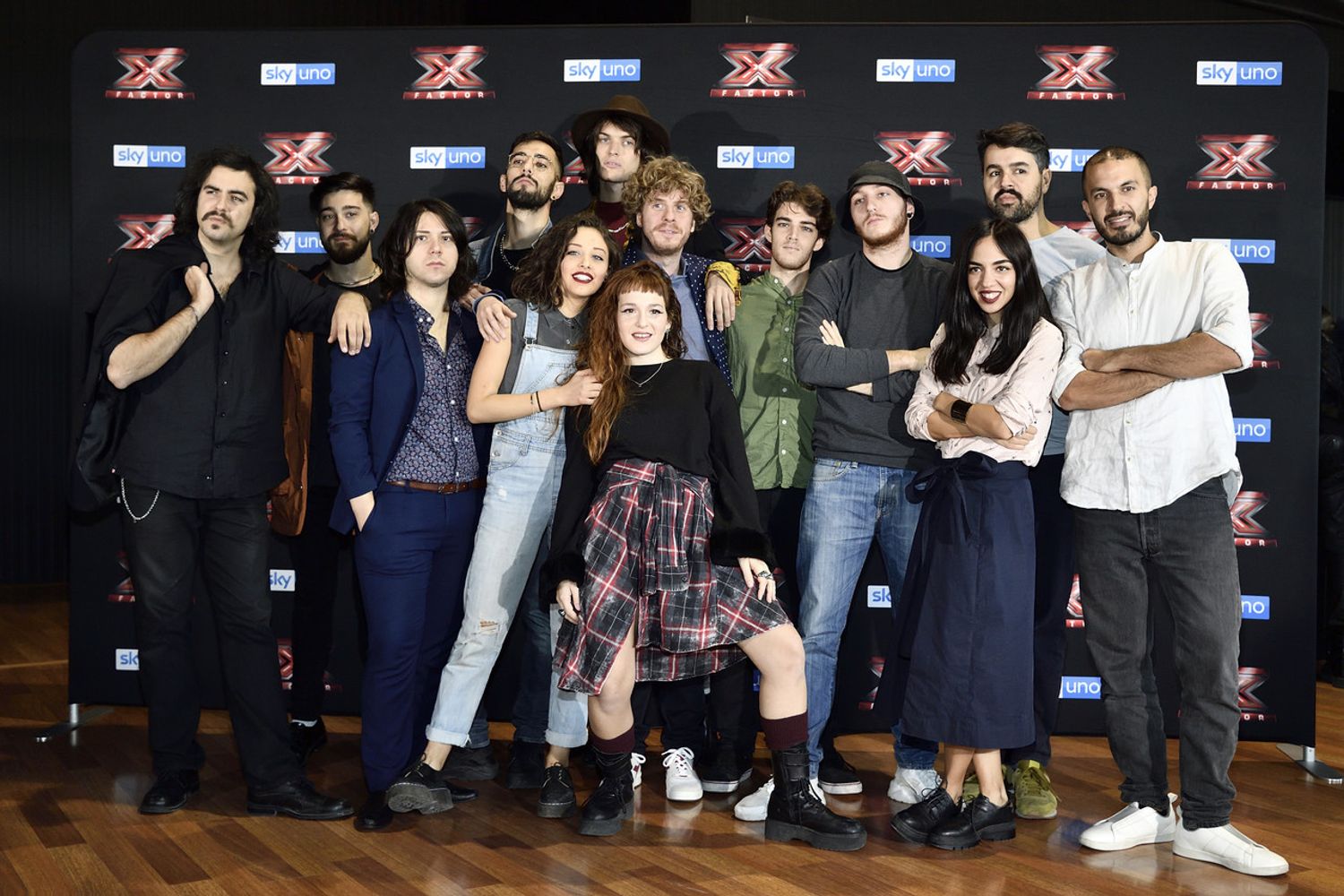 &nbsp;Lodo Guenzi con la sua squadra (le band) di XFactor