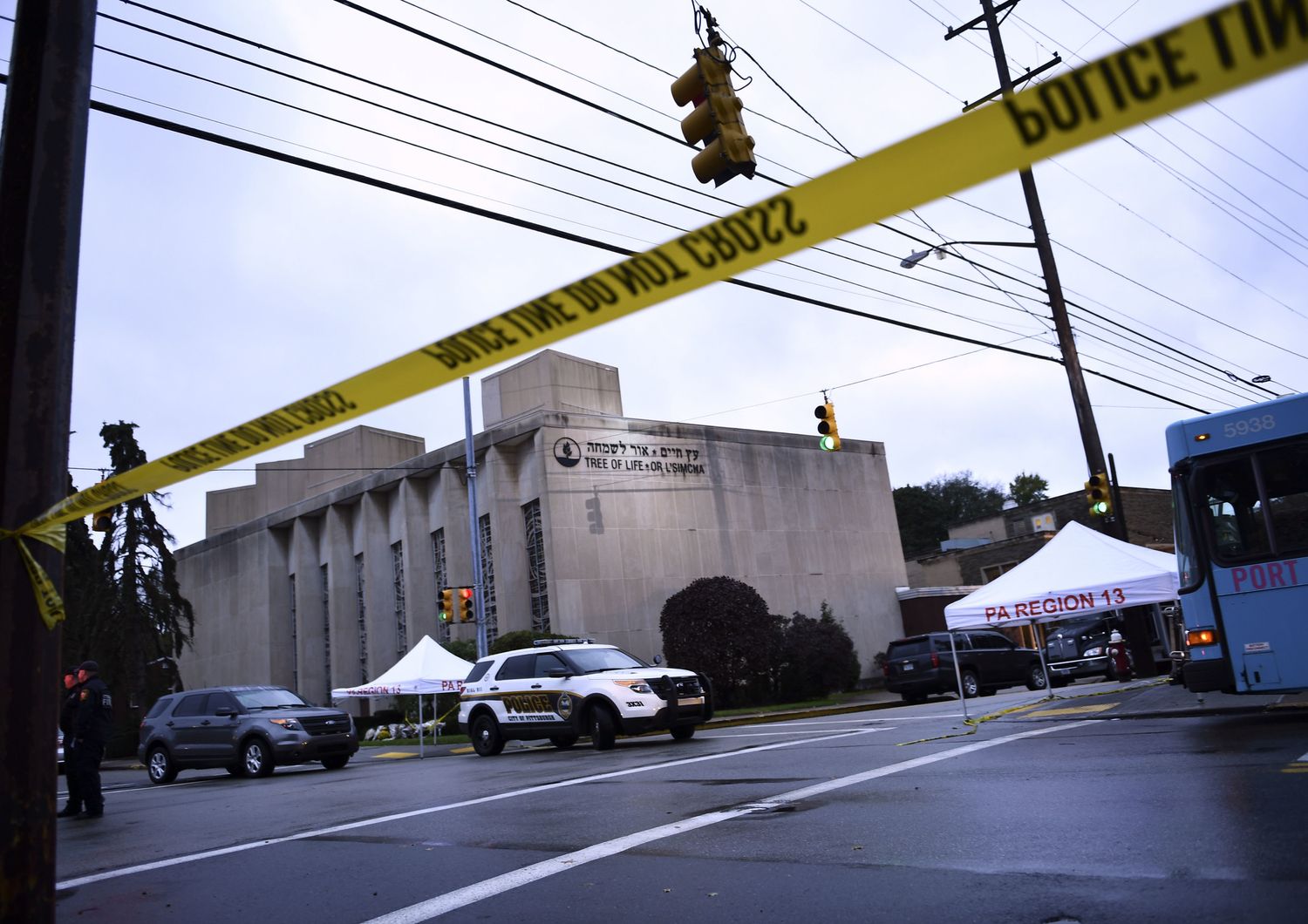 Strage nella Sinagoga di Pittsburg (Afp)&nbsp;