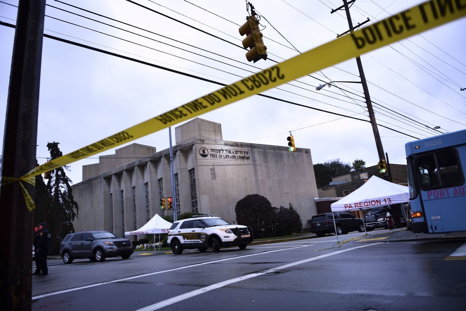 Strage nella Sinagoga di Pittsburg (Afp)&nbsp;