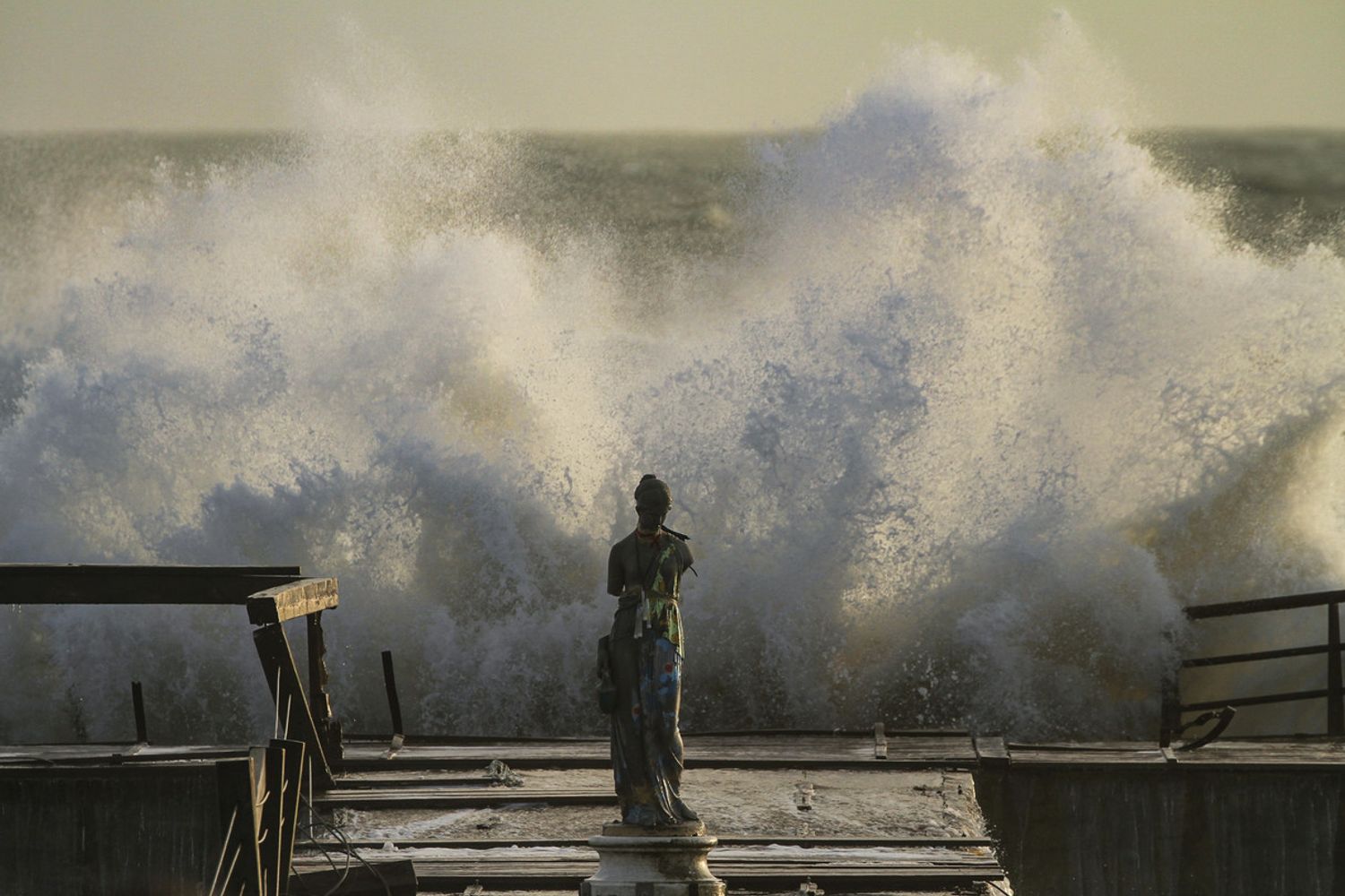 &nbsp;Ostia, forte maltempo e raffiche di vento fino a 82 km/h. Violente mareggiate sul litorale romano&nbsp;