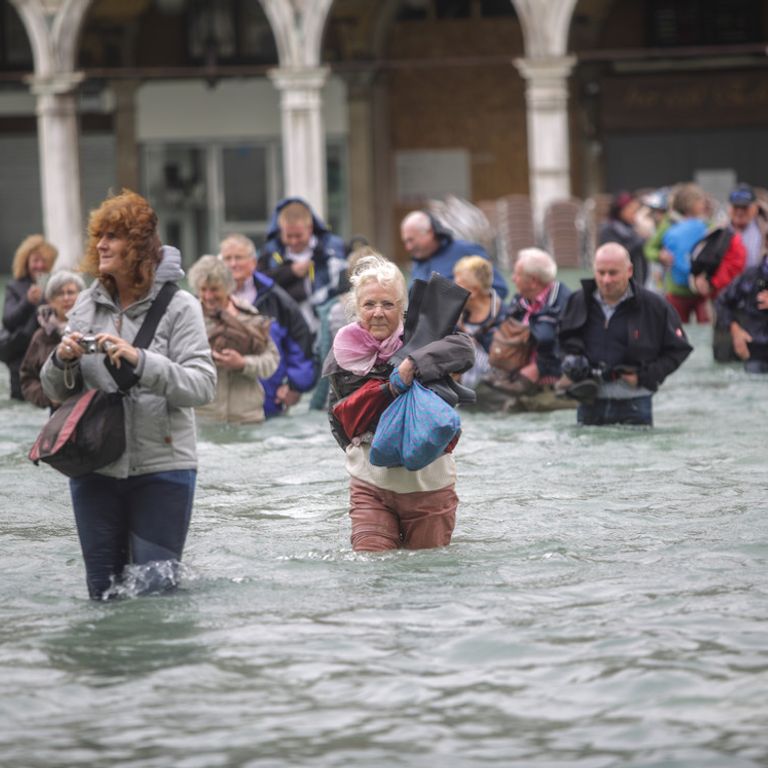 Venezia, maltempo con pioggia e acqua alta &nbsp;