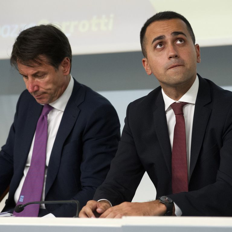 &nbsp;Giuseppe Conte e Luigi Di Maio