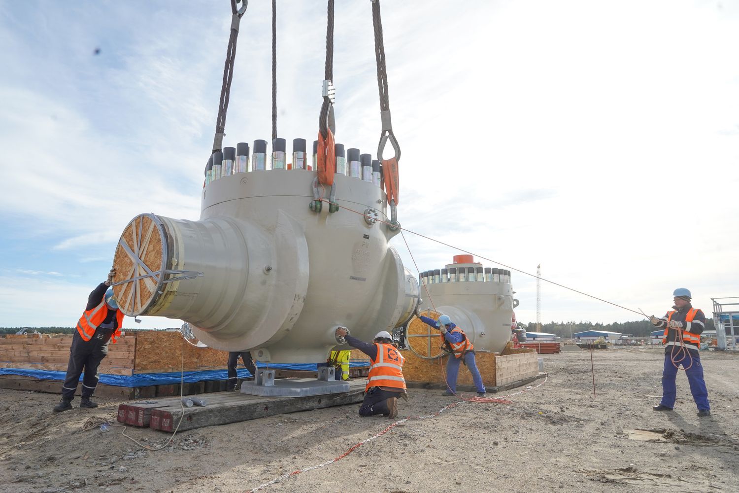 &nbsp;I lavori di costruzione del gasdotto North Stream 2 nel Baltico
