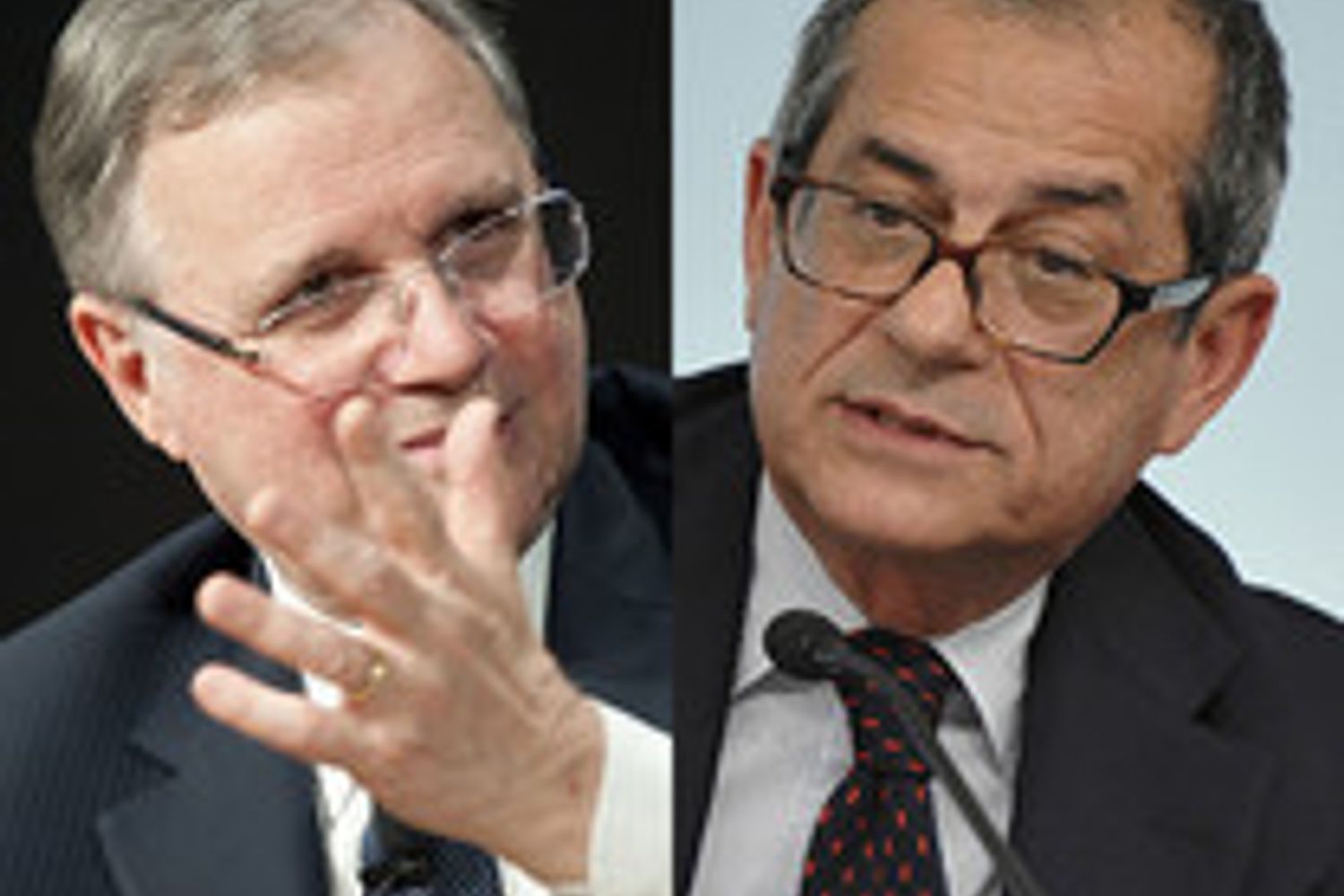 combo Ignazio Visco Giovanni Tria&nbsp;