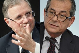 combo Ignazio Visco Giovanni Tria&nbsp;