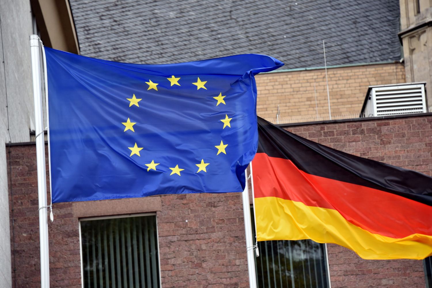 &nbsp;Bandiere Germania/Europa