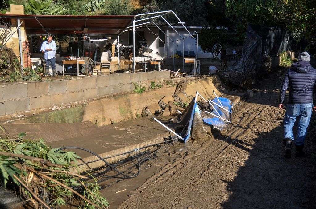 &nbsp; La villa di Casteldaccia travolta dalla piena