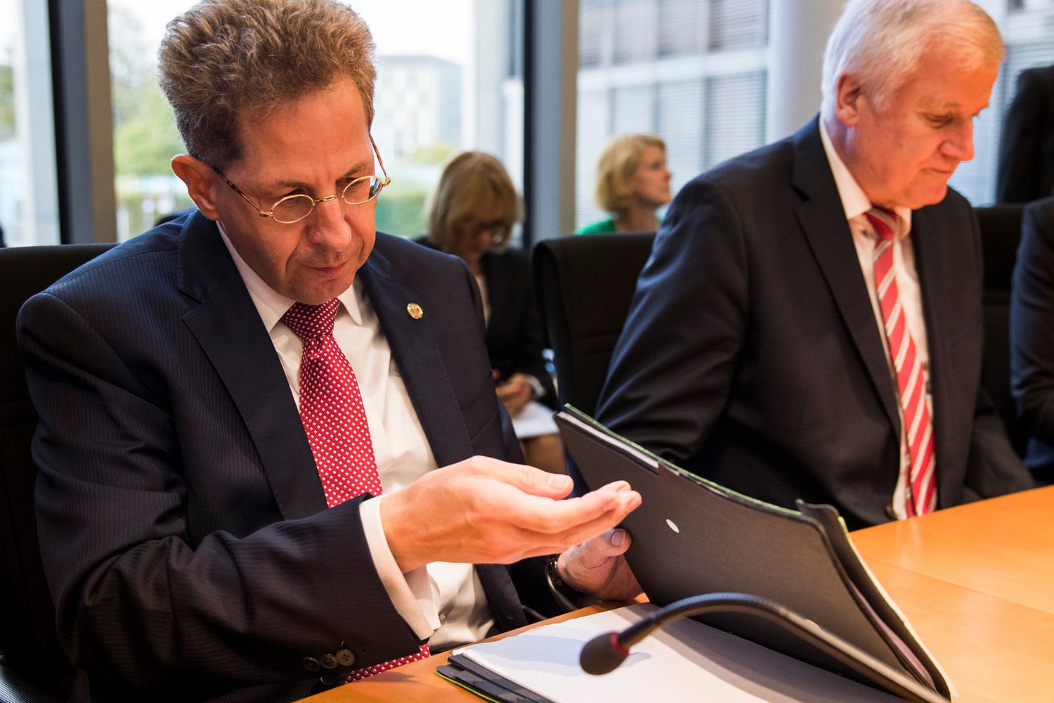 &nbsp;Maassen e Seehofer