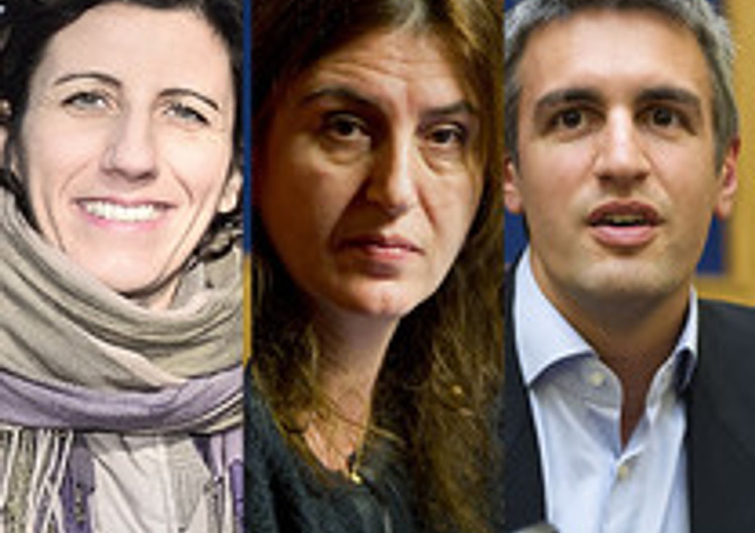 combo esponenti M5S Paola Carinelli, Nunzia Catalfo e Jacopo Berti&nbsp;