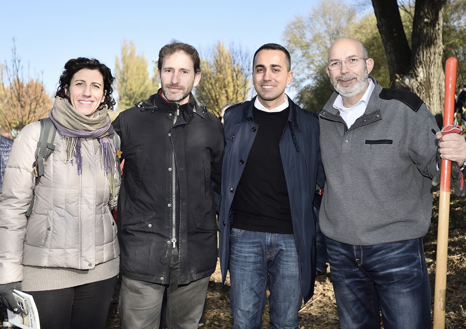 Paola Carinelli, Davide Casaleggio, Luigi Di Maio e Vito Crimi&nbsp;